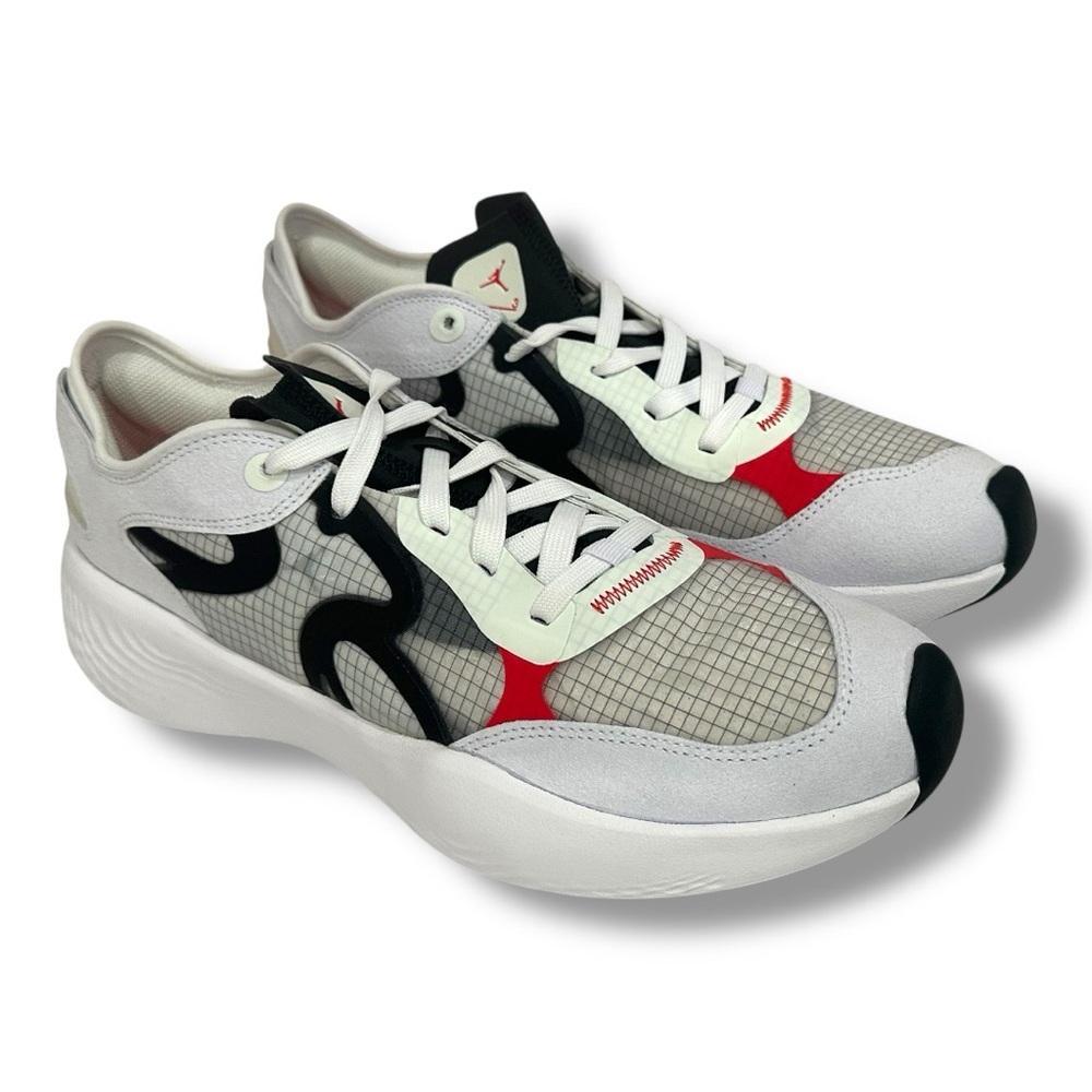 Jordan Delta 3 Low for men size 10.5 white chile red black new with box - Picture 9 of 14